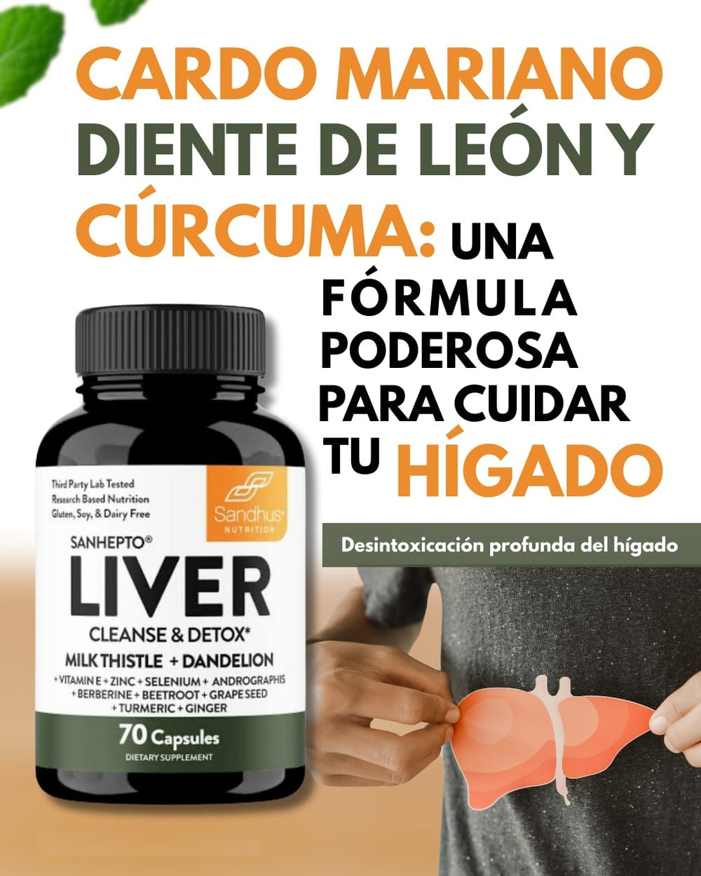 LIVER DETOX™⭐⭐⭐⭐⭐ DESINTOXICA TU HIGADO