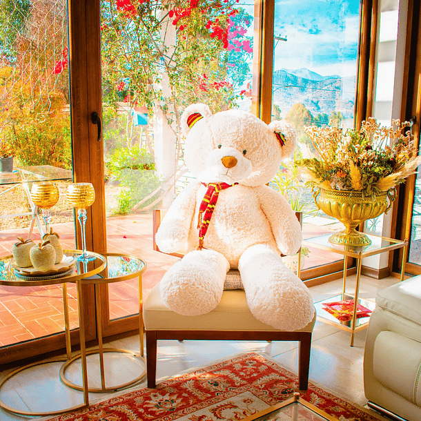 OSO DE PELUCHE LANUDO