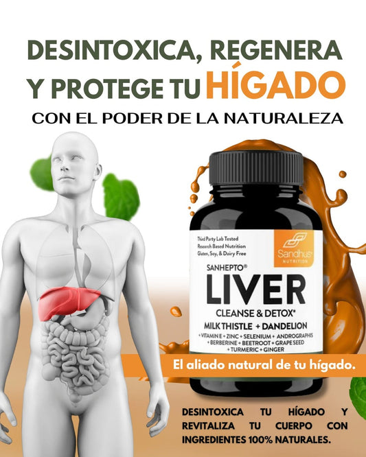 LIVER DETOX™⭐⭐⭐⭐⭐ DESINTOXICA TU HIGADO