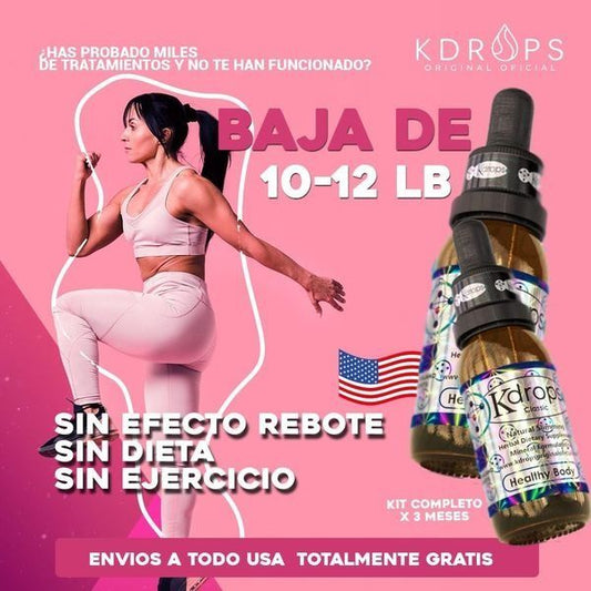 KDROPS™  PRO⭐⭐⭐⭐⭐REDUCE MEDIDAS EN TAN SOLO SEMANAS
