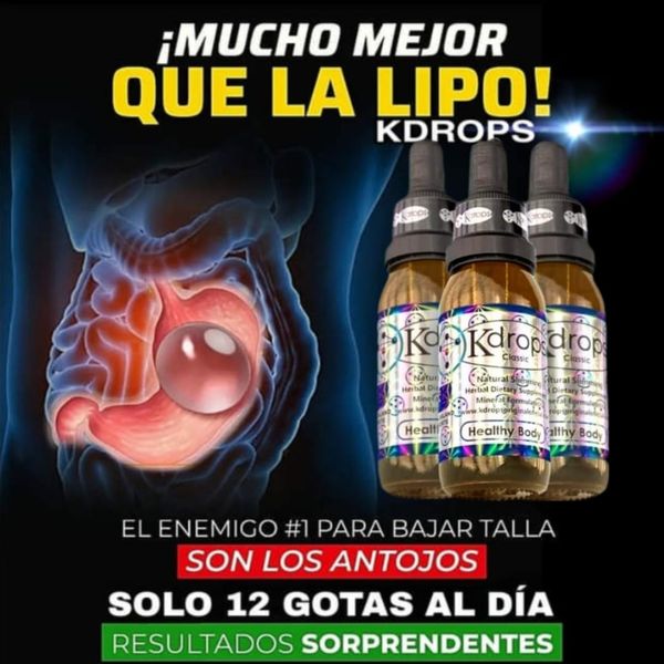 KDROPS™  PRO⭐⭐⭐⭐⭐REDUCE MEDIDAS EN TAN SOLO SEMANAS