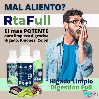 RTA-FULL⭐⭐⭐⭐⭐MEJORA LA DIGESTIÓN, LIMPIA HÍGADO Y ELIMINA EL MAL ALIENTO