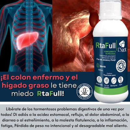 RTA-FULL⭐⭐⭐⭐⭐MEJORA LA DIGESTIÓN, LIMPIA HÍGADO Y ELIMINA EL MAL ALIENTO