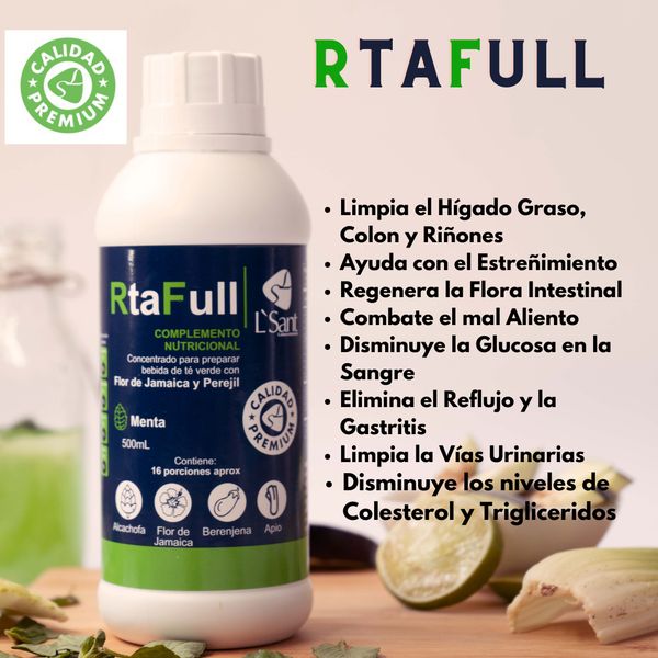 RTA-FULL⭐⭐⭐⭐⭐MEJORA LA DIGESTIÓN, LIMPIA HÍGADO Y ELIMINA EL MAL ALIENTO