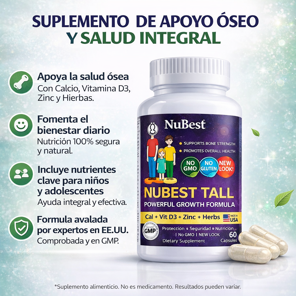 NUBEST - NUTRICION OSEA PARA DESARROLLAR SU MAXIMO POTENCIAL