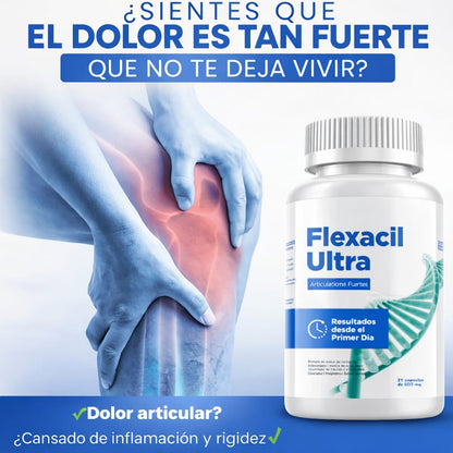 FLEXACIL ULTRA ⭐⭐⭐⭐⭐ - REGENERA Y DISMINUYE TODO TIPO DE DOLOR ARTICULAR