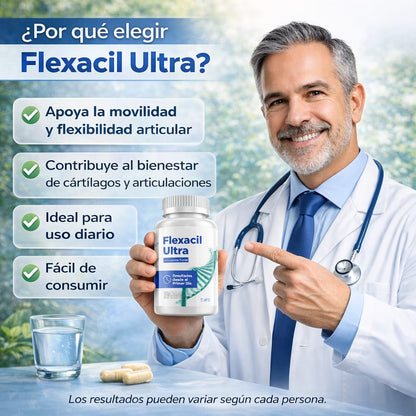FLEXACIL ULTRA ⭐⭐⭐⭐⭐ - REGENERA Y DISMINUYE TODO TIPO DE DOLOR ARTICULAR