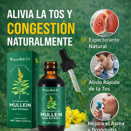 EXTRACTO DE MULLEINN™ ⭐⭐⭐⭐⭐ ELIMINA LA FLEMA DE TUS PULMONES
