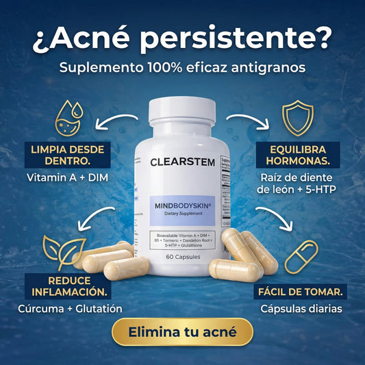 CLEARSTEM  ⭐⭐⭐⭐⭐  - ELIMINA ACNE - MANCHAS -PUNTOS NEGROS